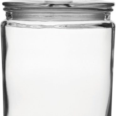 0.9L Biscotti Small Sized Glass Jar For Biscuits or Other Confectionary 